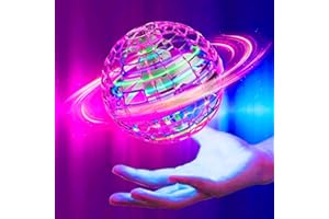 bestyks Palla Volante Sfera Volante Giochi Bambino 8 Anni Maschio Palla Volante Sfera Volante Boomerang Palla Volante Magica UFO-Ball Flying Ball Flying Orb Ball Giocattoli con Sfera Volante - Rosa