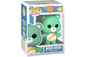 Funko Pop! Animation: CB40- Wish True Heart Bear - Afelpado CH - Care Bears - Figura de Vinilo Coleccionable - Idea de Regalo- Mercancia Oficial - Juguetes para Niños y Adultos - TV Fans