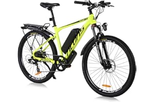 AKEZ Electric Bikes for Adult, Ebikes for Men Women Bicycles All Terrain, 26" 36V 240W Removable Rechargeable Battery Mountain Ebike,Electric City Bike for Outdoor Cycling Travel Commuting