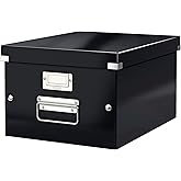Leitz 60440095 medium size storage and transport box (for A4, Click and Store) black