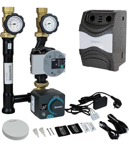 Gruppo Pompa Con Miscelatore A 3 Vie Con Pompa Ad Alta Efficienza Eco-Star - Foto 5