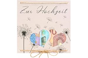 Frexpor Geldgeschenk-Hochzeitskarten, Hochzeitsgeschenk Karten ideen, Geldgeschenke für Zur Hochzeit Verpackungen, kreatives Glückwunschkarten für Brautpaar Geld