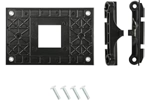 RIIEYOCA AM4 - Soporte de disipador de calor para CPU, AMD CPU Ventilador Base para AM4(B350 X370 A320 X470) Soporte de montaje de retención de enchufe (AM4)