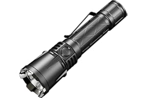 klarus XT21X Pro 4400 Lumens Lampe torche tactique LED super brillante, 336 mètres, USB USB Rechargeable lampe de poche
