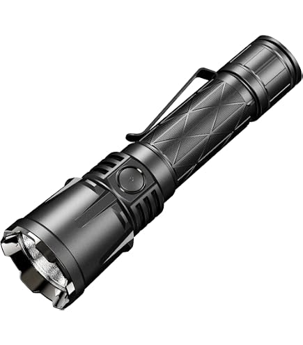 Klarus RS80GT Ultra-Bright Flashlight/Spotlight/Searching Light, 10,000 Lumens 570m Beam Distance, For Camping, Exploration
