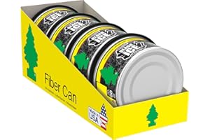 ‎WUNDER-BAUM WUNDER-BAUM Duftdose 4er Pack I Langanhaltender Duft im Auto oder zu Hause I Black Ice I 4 Stück