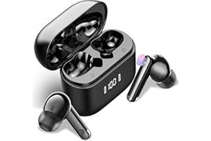 THUNELEC AI Language Translator Earbuds with Audio and Video Calls, 48H AI Headphones with APP for Business, Learning