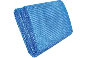 Hidyliu 1pcs Bubble Heat Insulation Film Swimming Pool Cover, Pool Solar Tarpaulin, Anti Dust Rainproof UV Protection, for Family Swimming Pool and Ground Swimming Pool(Rectangle, 300 x 200 cm)