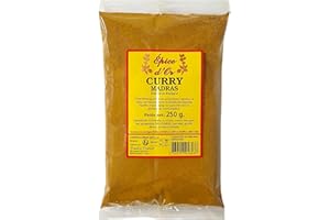 Curry Madras 250g - Epice d'Or, 100% Naturel, Sans Additifs, Sans Arôme Artificiel, Sans Conservateur