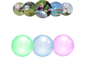JAZRVR 3 Stück bubble ball, wasserblasenball, bubble ball xxl, bubble ball xxl, Für Spielen Im Freien und Ideal für Jungen und Mädchen