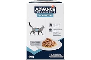AFFINITY ADVANCE VETERINARY DIETS Advance Veterinary Diets Gastroenteric - Comida Húmeda para Gatos: Multipack 12 bolsitas de 85g
