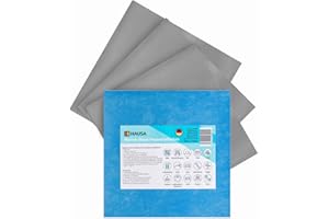 Hausa Pool Repair Water Stop Patch de réparation HWSR 16x16cm Patch autocollant bande d'étanchéité pansement pour toutes les surfaces pour étanchéifier réparer même sous l'eau 5 pièces