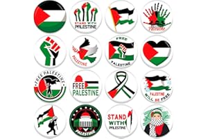 DPKOW Bandera Palestina Chapas Broches Palestine Flag Accesorios Libre Palestina Pin Broches Accesorios Decoraciones