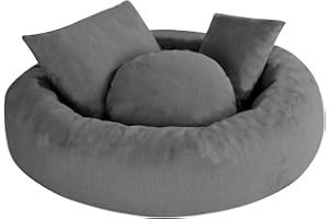 Camidy Oggetti di Scena per Fotografia di Neonati Cuscino per Ciambelle per Neonati + 3 Piccoli Cuscini per Posa Foto per Bambini Che Posano per Cuscini per Foto