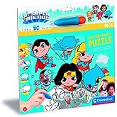Clementoni - 22243-15 Par&ccedil;a Water Magic Frame Puzzle - DC Super Friends