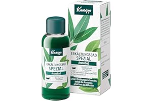 Kneipp Erkältungsbad SPEZIAL – Arzneibad - Befreit die Atemwege und erleichtert das Abhusten – Mit Eukalytpusöl und D-Campher -100ml
