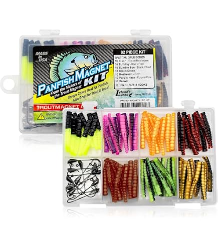 KIT ESCA PER pesca a mosca di livello professionale per la cattura della bocca superiore e altro