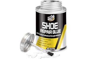 Miioto Colle Chaussure, Colle Neoprene Extra Forte, colle Chaussures Semelle Extra Forte, ColleContact pour Cuir, Caoutchouc, Plastique, PVC, Imperméable, 170g