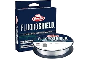 Berkley FluoroShield Ligne de pêche en fluorocarbone Transparent