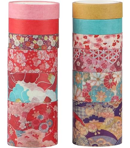 LGEGE Set Di 36 Rotoli Di Nastro Washi Sottile 5 Mm – Nastri Adesivi Giapponesi Colorati Per Scrapbooking, Diario, Bullet Journal, Confezioni Regalo, 3 Metri Cad.