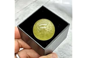 arana's® - CUARZO CITRINO Piedra natural de 3 cm con estuche - Cristales naturales y piedras preciosas - Regalos originales - Piedras curativas sanación - Amuleto de la suerte - Horoscopo (Citrino)