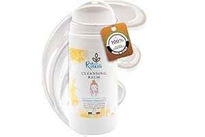 ‎RITALIA CLEANSING BALM BIO mit ORGANISCHEN Inhaltsstoffen von Ritalia® GESICHTSREINIGUNGSBALSAM entfernt Eyeliner und wasserfestes Mascara. REINIGUNGSBALSAM, ein strahlender und reinigender Reiniger.