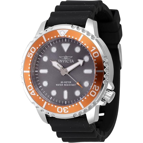 Orologio Invicta Pro Diver Uomo 48 Mm | Quarz Analogico Verde, Cinturino Silicone Nero, Acciaio Inox | Modello 47223 - 3