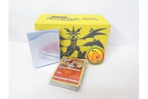 KIZRR Pokemon Mystery Card Box Bundle - 50 Assorted Random Pokemon cards with ETB Storage Box, Coin & 100 Sleeves! Includes Holos/Rares/Uncommon/Common Character Cards! Mystery Pack Bundle