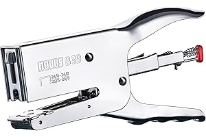 Novus Pinzatrice B 39 (50 fogli, potenza di cucitura, metallo), argento/cromato