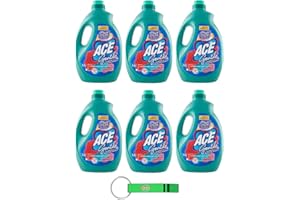 6x Ace Gentile Candeggina per Colorati,Bleichmittel für Farben – Lavendel und Weißer Moschus Wirksam Gegen Flecken 2300ml + Beni Culinari Kostenloser Schlüsselanhänger
