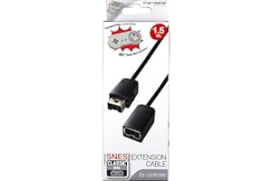 Ardistel - Cable Extension 1.5 m Para Mando NES/SNES Mini (Nintendo Super Nes)