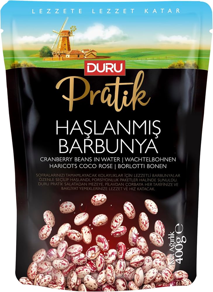 Duru Pratik Haşlanmış Barbunya 400 Gr