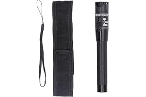 SRDH Fiber Visual Fault Locator, 60 MW 60 Km VFL-Fehlertester für Glasfaserkabel mit 2,5-mm-Universalstecker, VFL-Tester-Kit für FC SC ST-Glasfaser-Netzwerkkabeltest