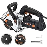MAXXT 1700 Watt Fuming Cutter, 7000 RPM Fouling Cutter with Dust Extractor, Maximum Slot Width 42 mm, Channel Depth 50 mm, 2