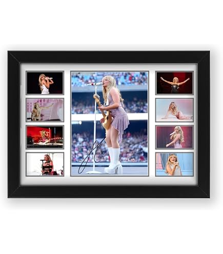 Sabrina Carpenter Pre Printed Signature Signed Mounted Photo