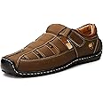 Centrino Mens 6113 Sandals Casual Fisherman Adjustable Sporty Summer Closed Comfortable Toe Sandals with Premium PU Padding