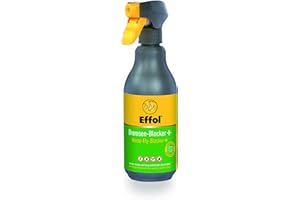 Effol Unisex – Erwachsene Bremsen-Blocker + Kräuter 750ml, Grau, Sprühflasche 750 ml