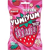 Kent Tofita Yumiyum &Ccedil;ilek Aromalı Yumuşak Şekerleme 100 Gr 1 Adet