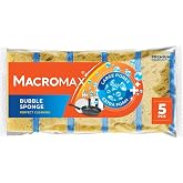 Macro Max Bubble Bulaşık S&uuml;ngeri 5'li Paket, B&uuml;y&uuml;k G&ouml;zenekli Ekstra K&ouml;p&uuml;k Teknolojisi | B&uuml;y&uuml;k G&ouml;zenekli Y&uuml;ksek K&ouml;p&uuml;k &Ccedil;ekirdek
