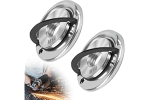 CPROSP 2x Écrou de Serrage Rapide m14, Compatible avecToutes les Meuleuses d'angle à Filetage M14 des Marques AEG, Black & Decker, Dewalt, Flex, Hitachi, Metabo, Makita