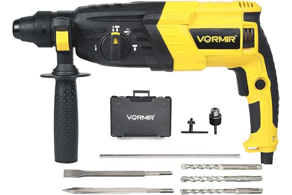 IBELL VORMIR Rotary Hammer Drill VR RH26-26, SDS Plus Chuck 26mm, 780W, Copper Armature, 900RPM, Speed 4000/min, Impact Energy 3J
