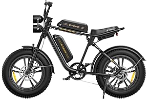 ENGWE Electric Bike for Adults, 48V 26A Dual Battery 150KM Long Range, 7 Speed Gears, Fat Tire E-Bike All Terrien Mountain Beach City Cruiser Electric Bicycle