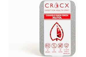 CRACX SABOR CEREZA 35GRM - CARAMELOS DE XILITOL SIN AZUCAR