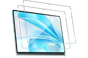 Haofun Protector Pantalla (23,4 * 15,2 CM) para Tablet 10 Pulgadas, Teclast/DMOAO/FASTWD/PIXPEAK/JUSYEA/HotLight/YESTEL/FECLYDEL/FACETEL/ZIOVO/XGODY/SGIN, 2 Piezas 9H Dureza Cristal Templado