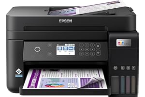 Epson EcoTank ET-3850, Impresora Wifi A4 Multifunción 3en1 con Depósito Tinta Recargable, Impresión Doble Cara (Dúplex), Alimentador Documentos (ADF), Pantalla LCD, Bandeja Frontal, Mobile Printing
