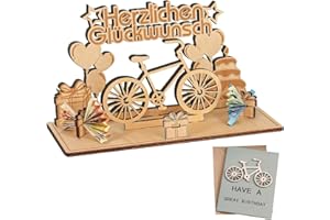 Katyjun Modell Fahrrad Deko Geldgeschenk, Familie Frauen Männer Geburtstag Geldgeschenk