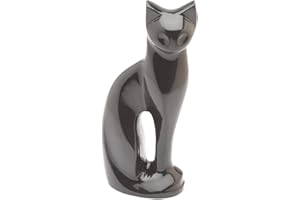 Urns UK Gedenkurne, Katze, schwarz, 24,1 cm