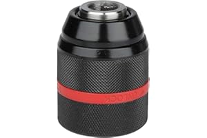 TYENAZA Drill Chuck, 2~13 mm Keyless Drill Chuck, Electric Drill Chuck, Keyless Hand Drill Chuck, 1/2-20UNF Self-Clamping Drill Chuck for Multiple Purposes, Power Drill Chuck