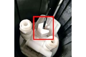 R-SATZ SHOP 2 Stück Ersatzmutter passend für Sodastream Crystal 1.0 & 2.0 Mutter Verschluss Ersatzteil in Weiß