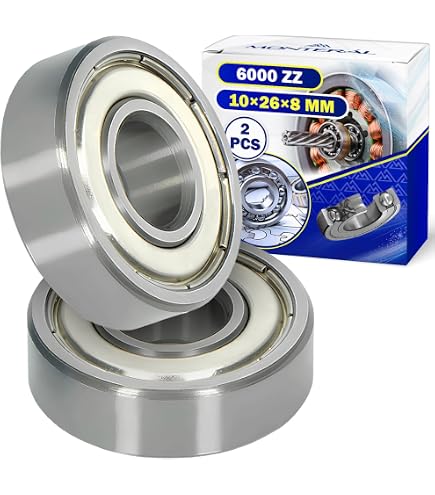 Cuscinetti A Sfera 2 6000-ZZ - 10x26x8 Mm, Doppio Schermo, Alta Qualità Cuscinetti A Sfera 2 6000-ZZ - 10x26x8 Mm, Doppio Schermo, Alta Qualità